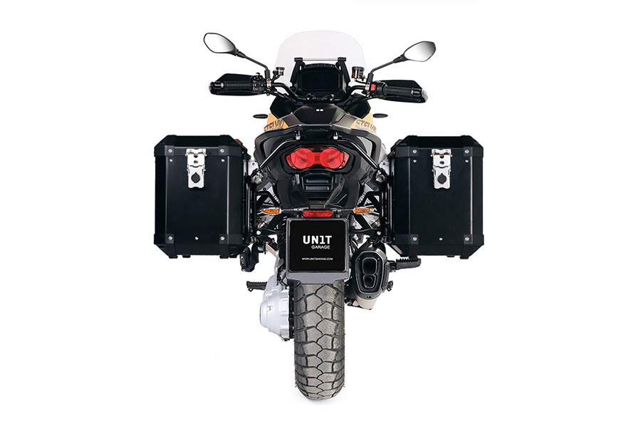 Plaque D'extension Pour Béquille Latérale Moto Guzzi Stelvio 2024-2025 - Aluminium - Installation Facile