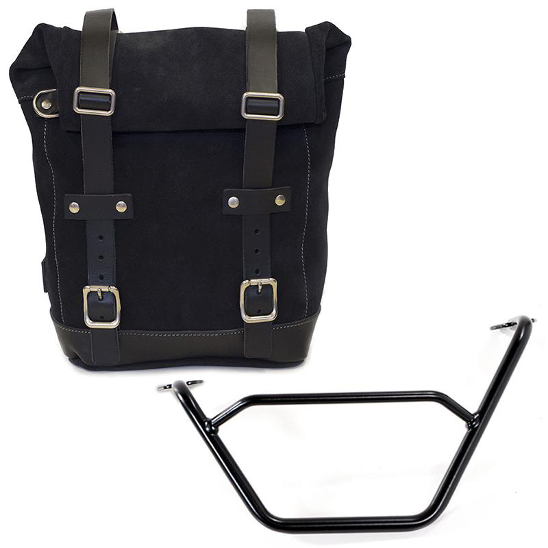 バッグ gs Side bag in split leather and R1200 GS LC frame