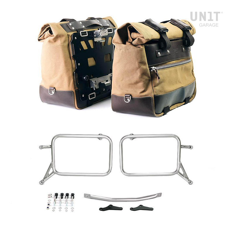 Sacoche Latérale Moto Pour BMW R1150GS/R1150R - Paire De Sacs étanches à Fixer Sur Le Cadre Ou Pare-brise