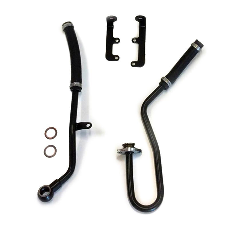thumbnail image 2 of Rugged Roads Oil Cooler Guard For BMW R1150GS/A - Plain Black Protection Plate 2 of 6