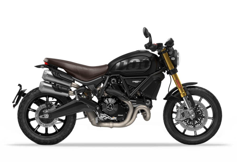 Scrambler 1100 PRO (with double right exhaust)