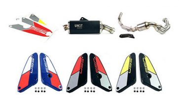 New products for the Aprilia Touareg 660