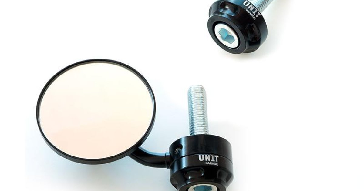 1 R18 Mirrors with 2 Handlebar ends