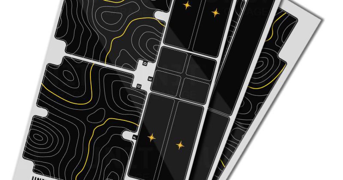 Protection stickers for Atlas 36L Aluminum Top Case