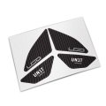 Tank and under-seat panel protection stickers for the BMW F450GS