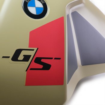 Stickers Dakar enlarged fuel tank (Aragonite) BMW R12 G/S