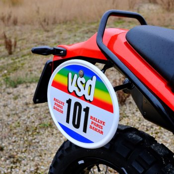 VSD stickers for number plate