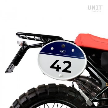 Stickers for number holder plate