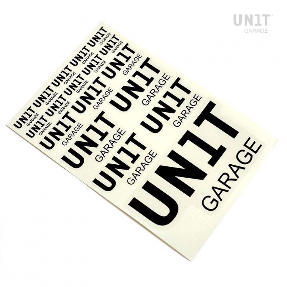 Unit garage stickers