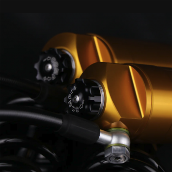 Öhlins S36HR1C1 Blackline shock absorber 328.5 mm H.D. Touring FLH/FLT (2014-2024)
