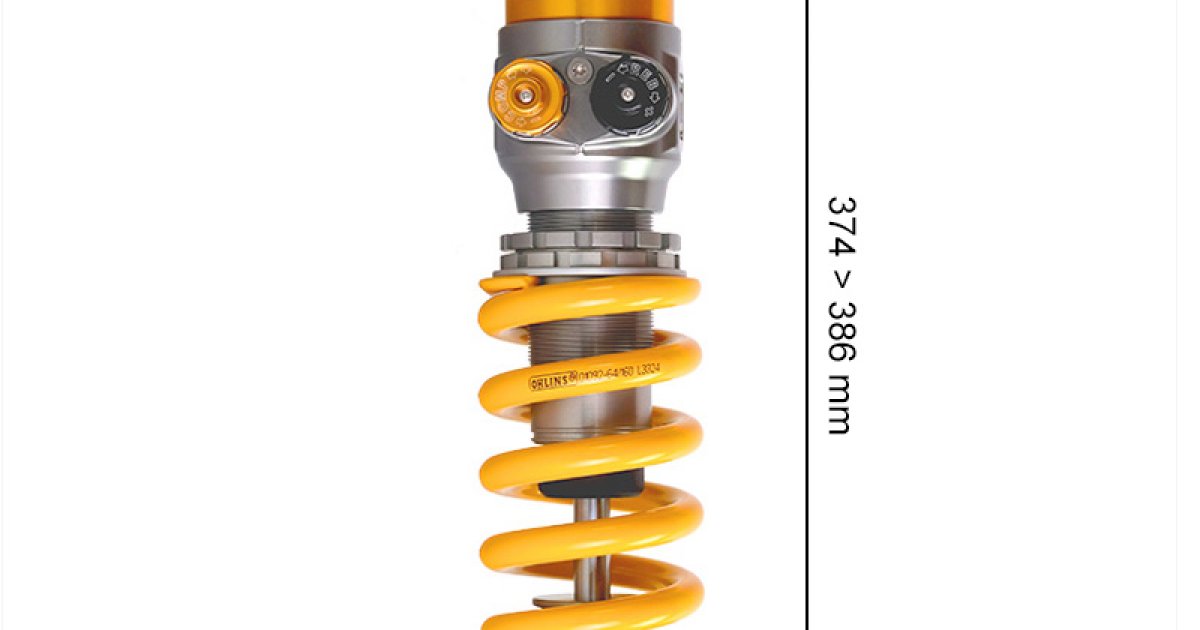 Ohlins TTX 36 ILX shock absorber standard height
