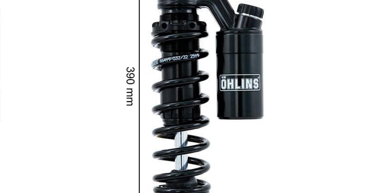 Rear shock absorber Öhlins R nineT BlackLine (high version 390mm)