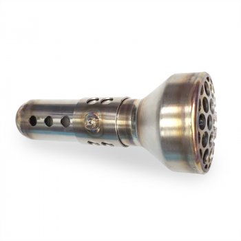 Adjustable reduction ring for DB killer