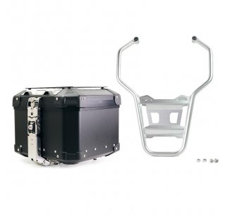 Atlas Aluminium Top Case 44L for BMW System + Luggage Carrier R1200GS LC & ADV - R1250GS & ADV
