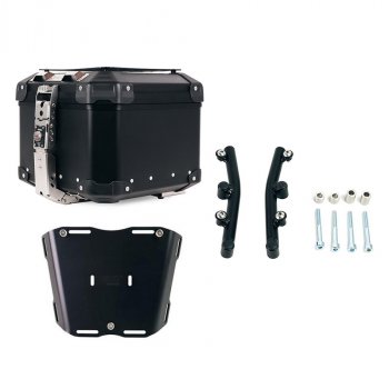 Atlas Aluminium Top Case 44L universal + KTM 890 ADV plate for Atlas top case with support