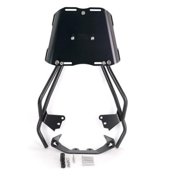 Atlas Aluminium Top Case 44L universal + BMW F450GS luggage rack with passenger grip
