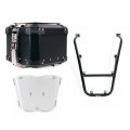 Atlas Aluminium Top Case 44L universal + BMW R12 luggage rack with passenger grip