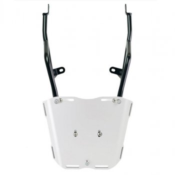 Atlas Aluminium Top Case 44L universal + Royal Enfield Bear 650 luggage rack with passenger grip