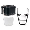 Atlas Aluminium Top Case 44L universal + Rear luggage rack with passenger grip TTriumph Street Scrambler 900 (2026 until now)