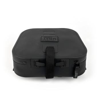 Rear bag in first grain leather