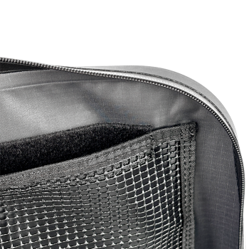 Rear bag in first grain leather