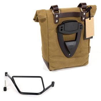 Canvas side pannier 10L-14L + Right Frame BMW F450GS