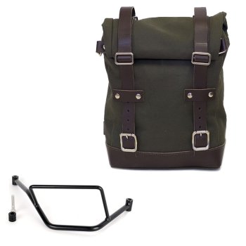 Canvas side pannier 10L-14L + Right Frame BMW F450GS