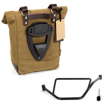 Canvas side pannier 10L-14L + Left Frame BMW F450GS