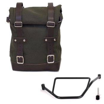 Canvas side pannier 10L-14L + Left Frame BMW F450GS