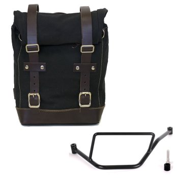 Canvas side pannier 10L-14L + Left Frame BMW F450GS