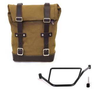 Canvas side pannier 10L-14L + Left Frame BMW F450GS