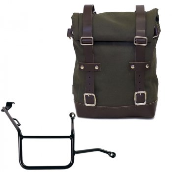 Canvas side pannier 10L-14L + Right Subframe BMW F900GS