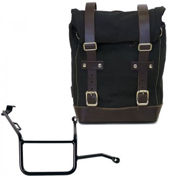 Canvas side pannier 10L-14L + Right Subframe BMW F900GS