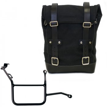 Canvas side pannier 10L-14L + Right Subframe BMW F900GS