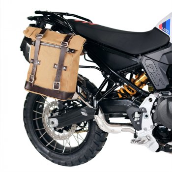 Canvas side pannier 10L-14L + Right Subframe BMW F900GS