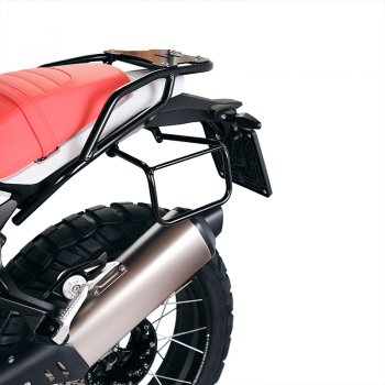 Canvas side pannier 10L-14L + Left Frame BMW R12 G/S