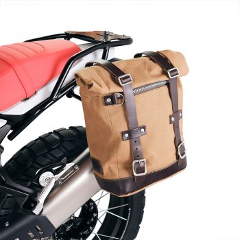 Canvas side pannier 10L-14L + Left Frame BMW R12 G/S