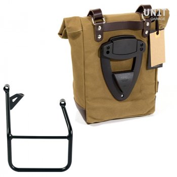 Canvas side pannier 10L-14L + Right subframe BMW R1300GS