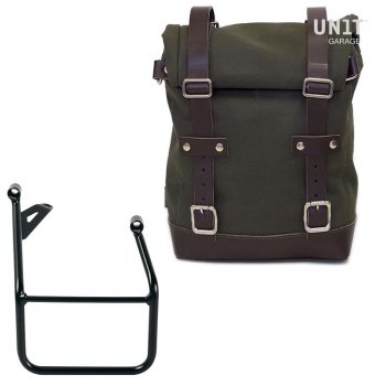 Canvas side pannier 10L-14L + Right subframe BMW R1300GS