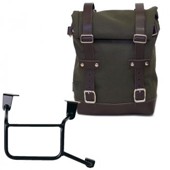 Canvas side pannier 10L-14L + Right Frame Honda CRF1100L Africa Twin & Adventure Sports (2024 until now)