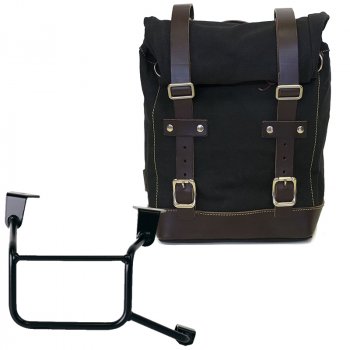 Canvas side pannier 10L-14L + Right Frame Honda CRF1100L Africa Twin & Adventure Sports (2024 until now)