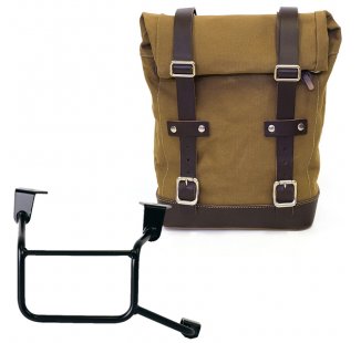 Canvas side pannier 10L-14L + Right Frame Honda CRF1100L Africa Twin & Adventure Sports (2024 until now)