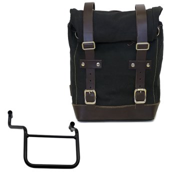 Canvas side pannier 10L-14L + Right Frame Honda Transalp 750 (2023 until now)