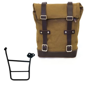 Canvas side pannier 10L-14L + Right Frame KTM 1290/1390 Super Adventure S-R