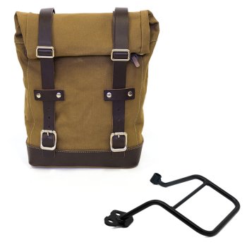 Canvas side pannier 10L-14L + Left Frame KTM 1290/1390 Super Adventure S-R
