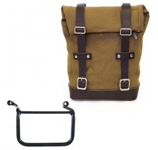 Canvas side pannier 10L-14L + Right Frame Royal Enfield Himalayan 450 (2024 until now)