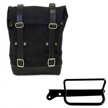 Canvas side pannier 10L-14L + Left Frame Royal Enfield Hunter 350