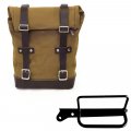 Canvas side pannier 10L-14L + Left Frame Royal Enfield