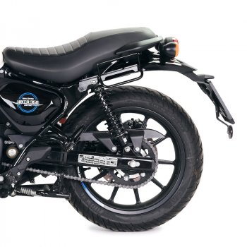 Canvas side pannier 10L-14L + Left Frame Royal Enfield Hunter 350