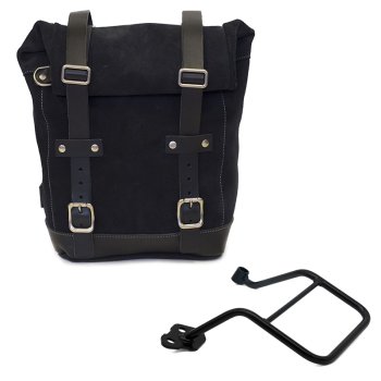 Waxed suede side pannier 10L-14L + Left Frame KTM 1290/1390 Super Adventure S-R